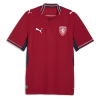 Camiseta República Checa Primera Equipación Replica Mundial 2026 mangas cortas